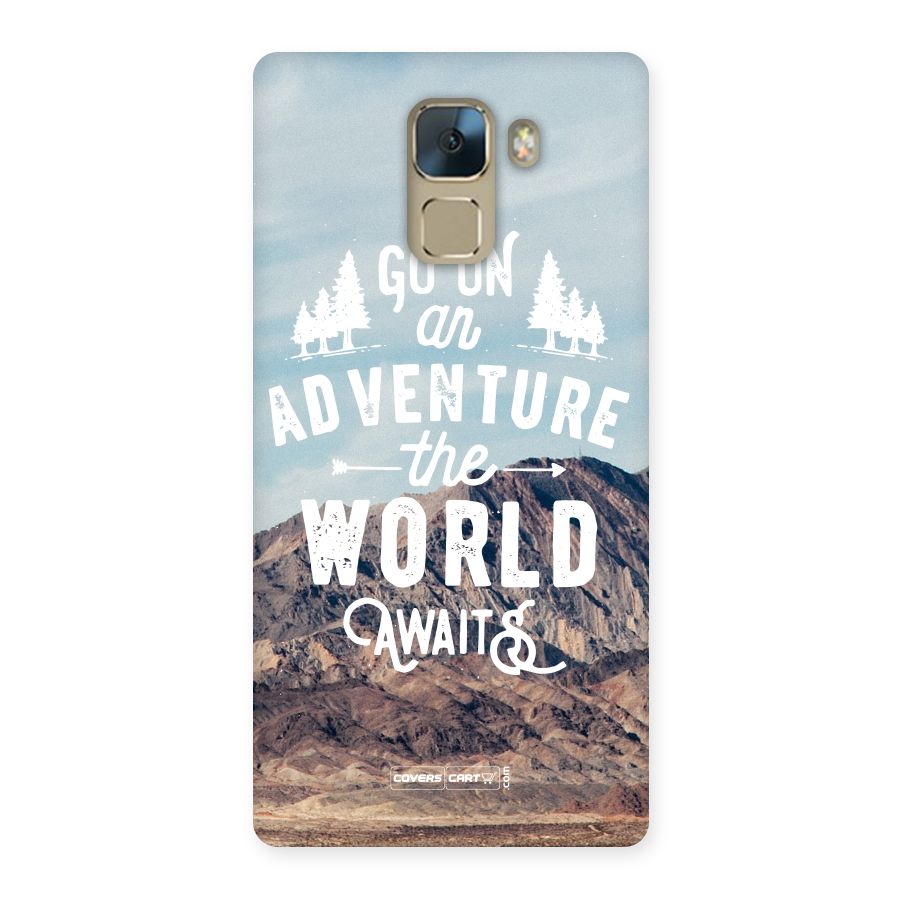 Adventure World Back Case for Huawei Honor 7