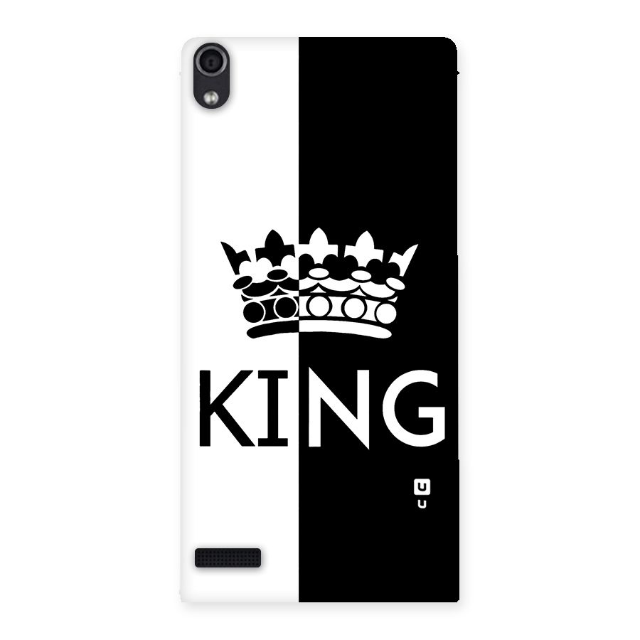 Aesthetic Crown King Back Case for Ascend P6
