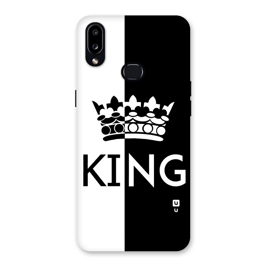 Aesthetic Crown King Back Case for Galaxy A10s