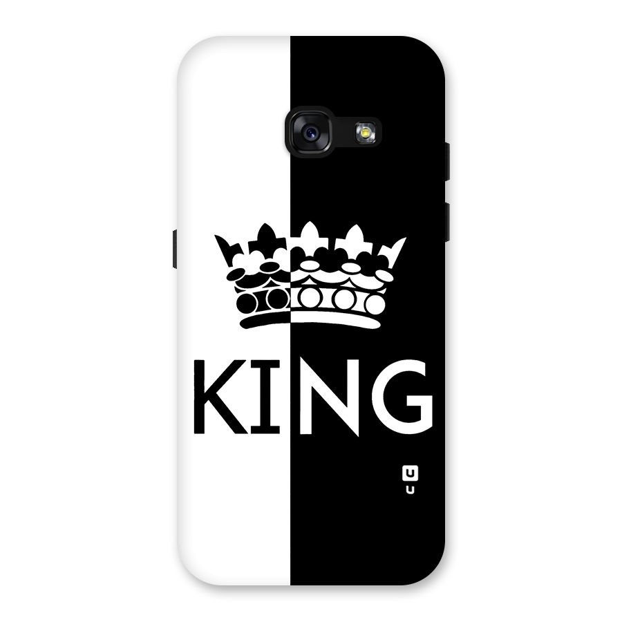 Aesthetic Crown King Back Case for Galaxy A3 (2017)