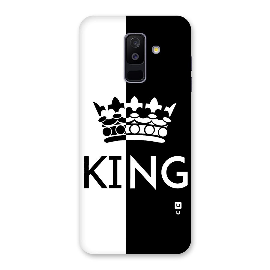 Aesthetic Crown King Back Case for Galaxy A6 Plus