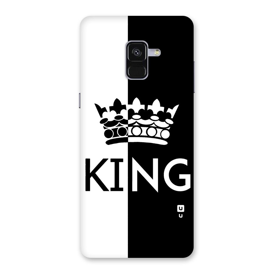 Aesthetic Crown King Back Case for Galaxy A8 Plus