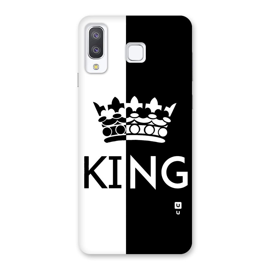 Aesthetic Crown King Back Case for Galaxy A8 Star