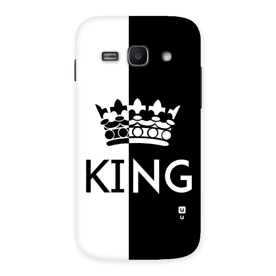 Aesthetic Crown King Back Case for Galaxy Ace 3
