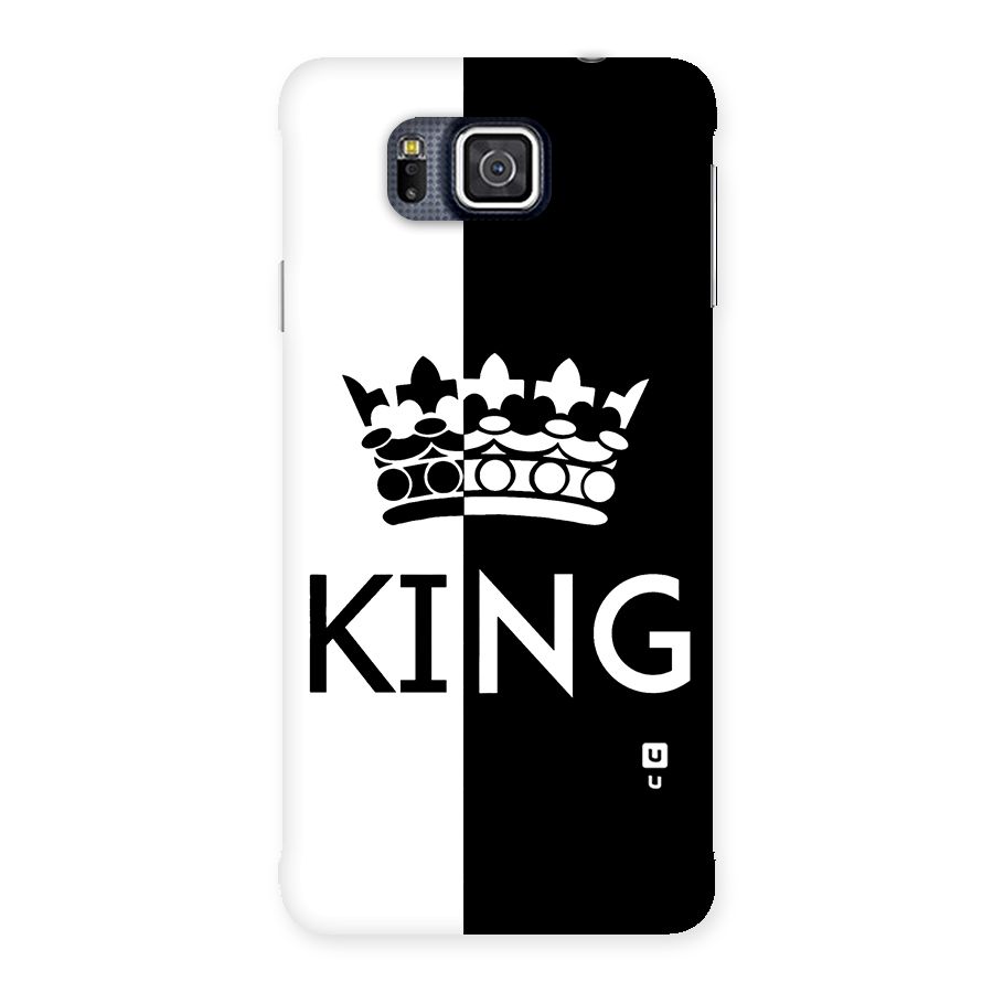 Aesthetic Crown King Back Case for Galaxy Alpha