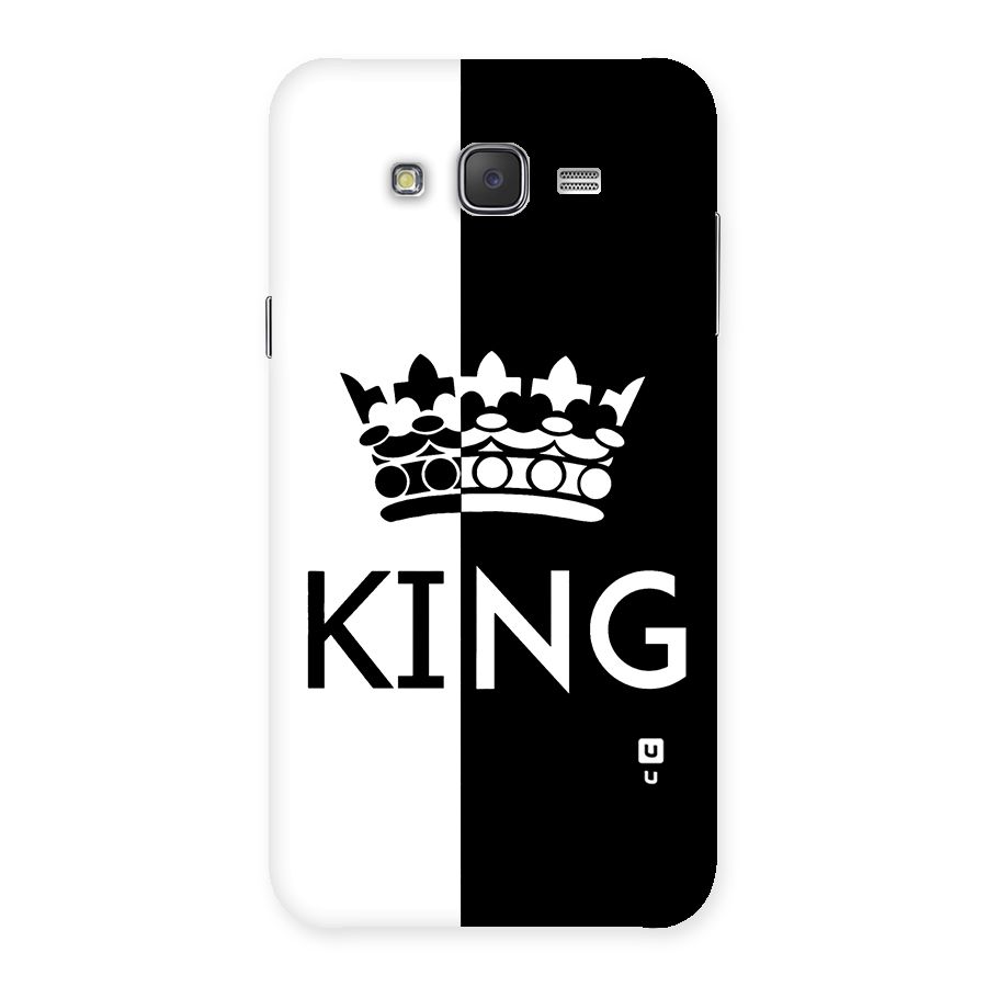 Aesthetic Crown King Back Case for Galaxy J7