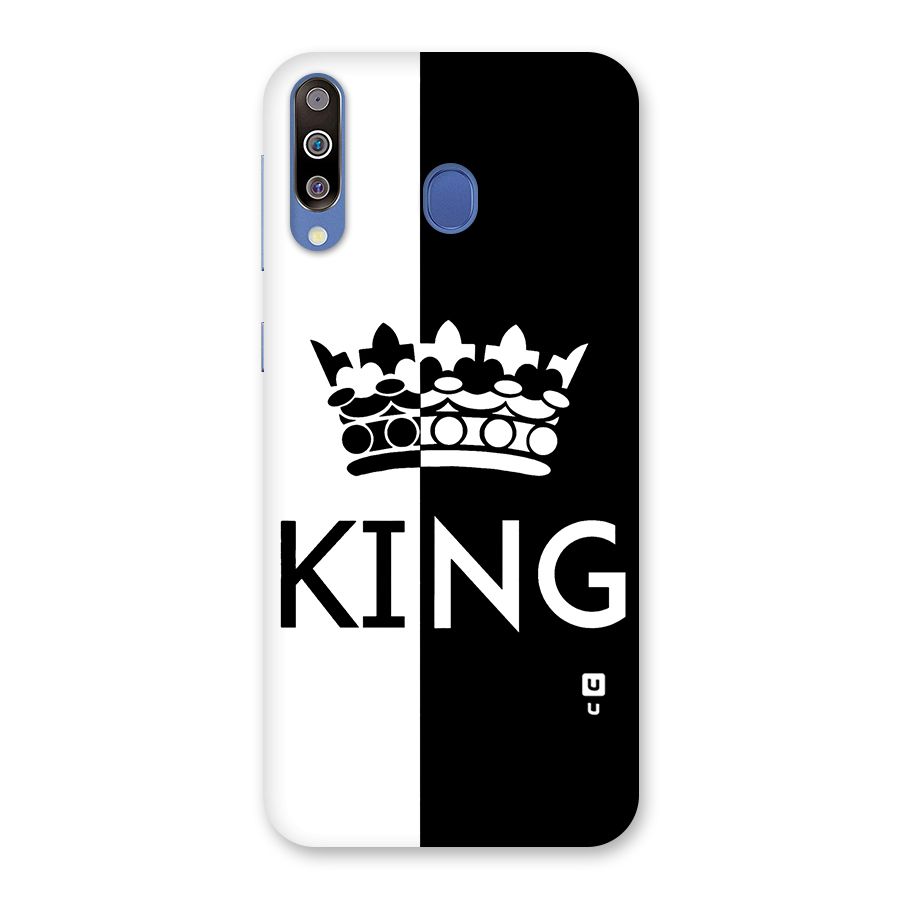 Aesthetic Crown King Back Case for Galaxy M30