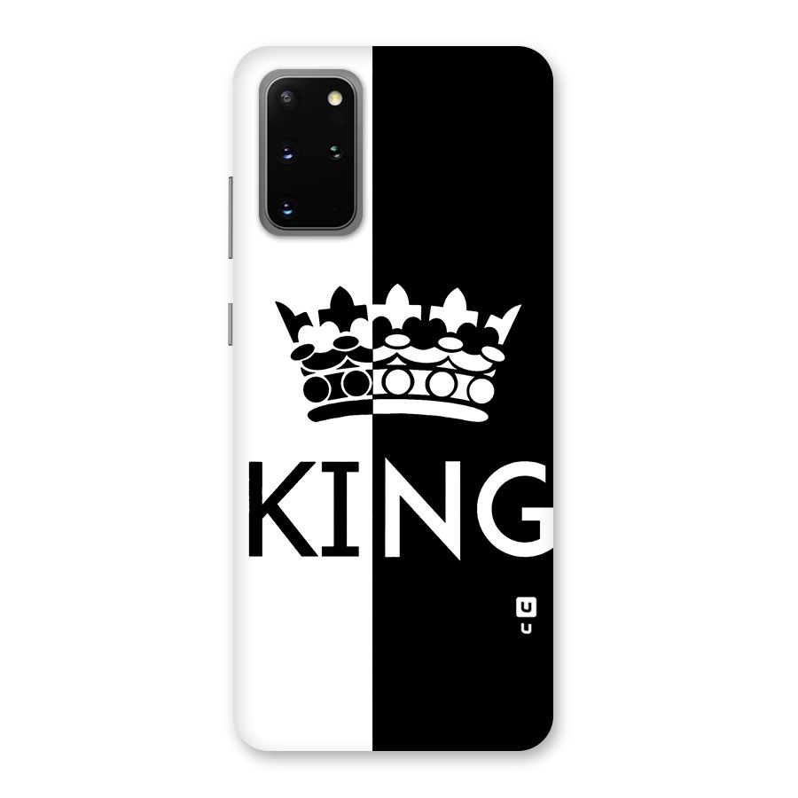 Aesthetic Crown King Back Case for Galaxy S20 Plus
