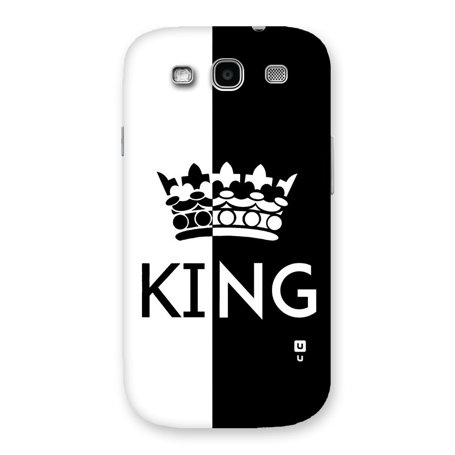 Aesthetic Crown King Back Case for Galaxy S3 Neo