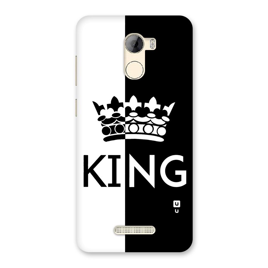 Aesthetic Crown King Back Case for Gionee A1 LIte