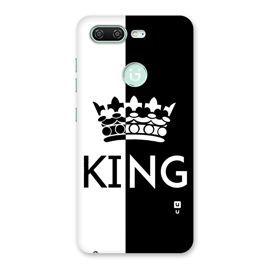 Aesthetic Crown King Back Case for Gionee S10