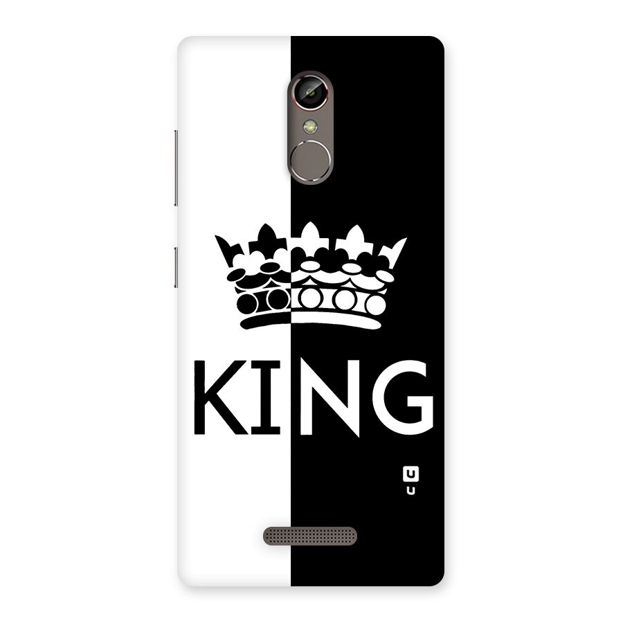 Aesthetic Crown King Back Case for Gionee S6s