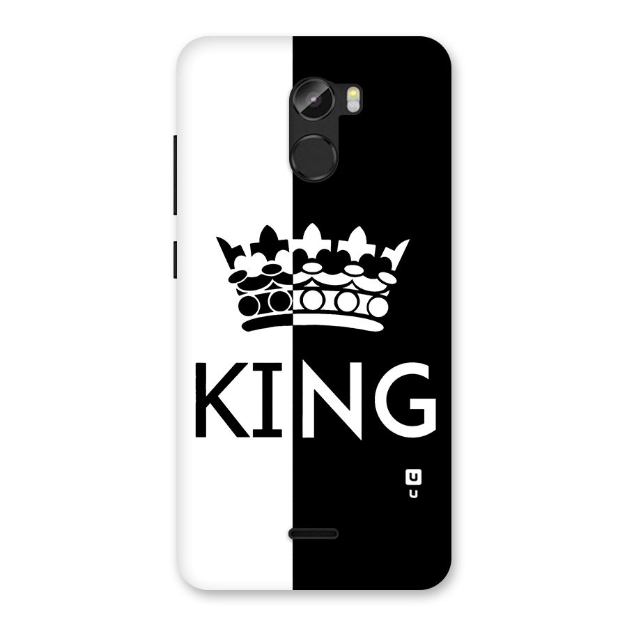 Aesthetic Crown King Back Case for Gionee X1