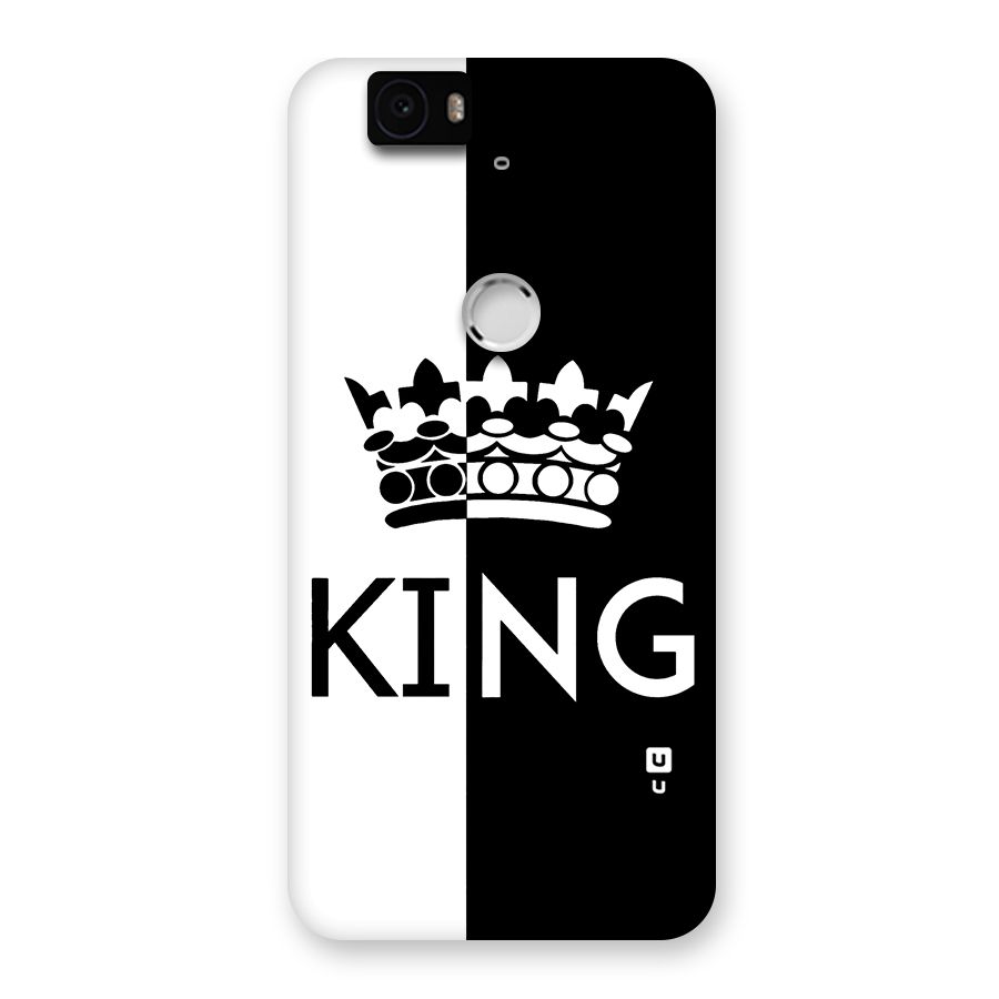 Aesthetic Crown King Back Case for Google Nexus-6P