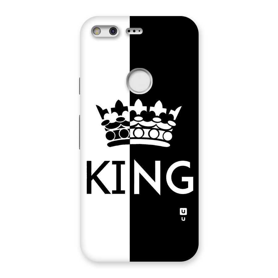 Aesthetic Crown King Back Case for Google Pixel