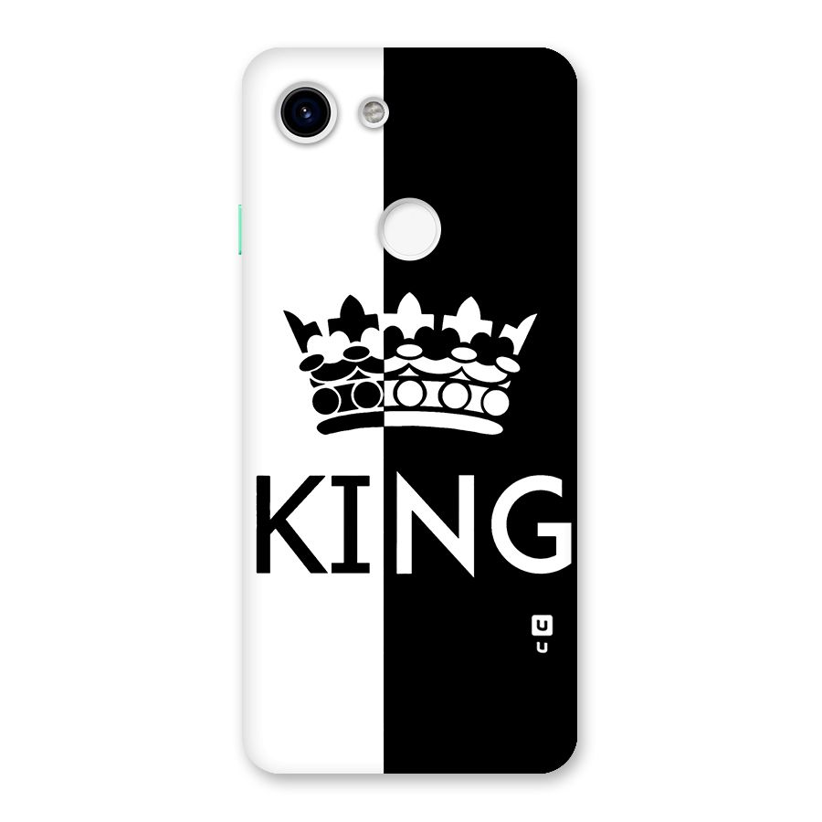 Aesthetic Crown King Back Case for Google Pixel 3