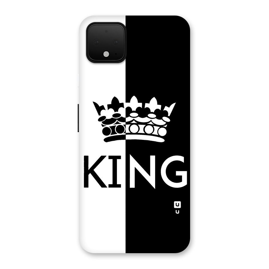 Aesthetic Crown King Back Case for Google Pixel 4 XL