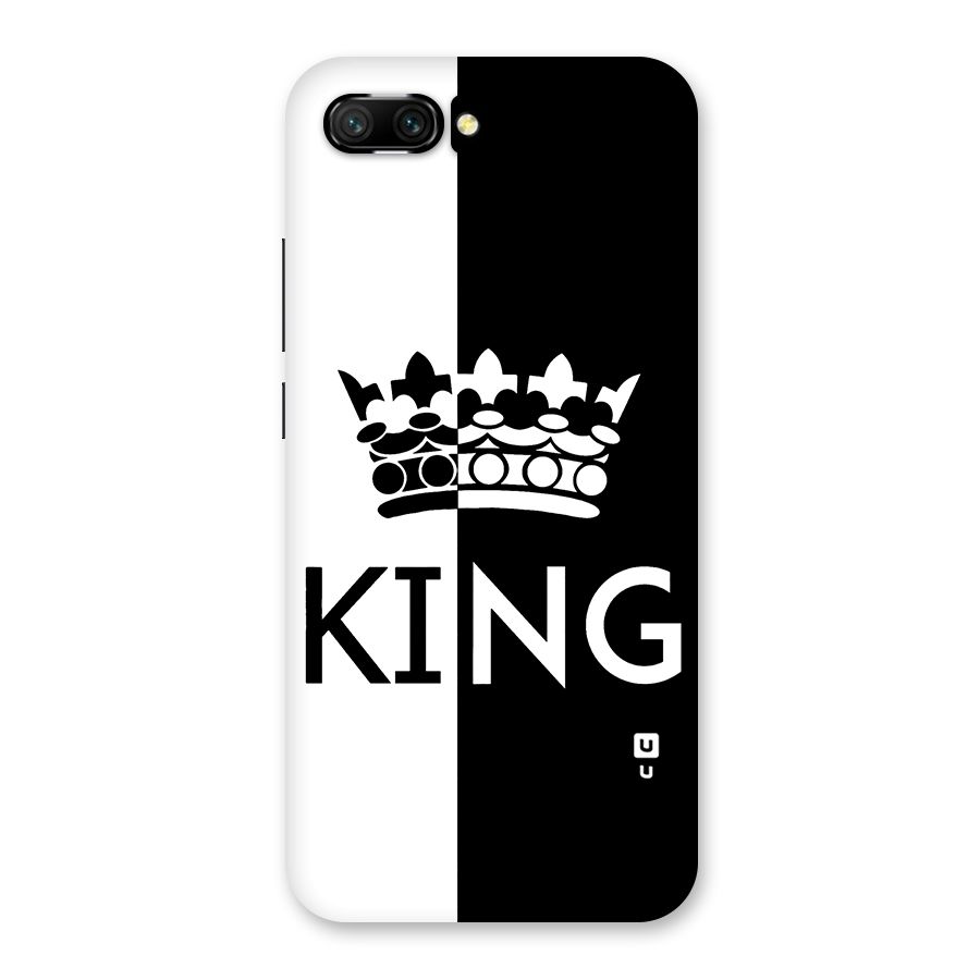 Aesthetic Crown King Back Case for Honor 10