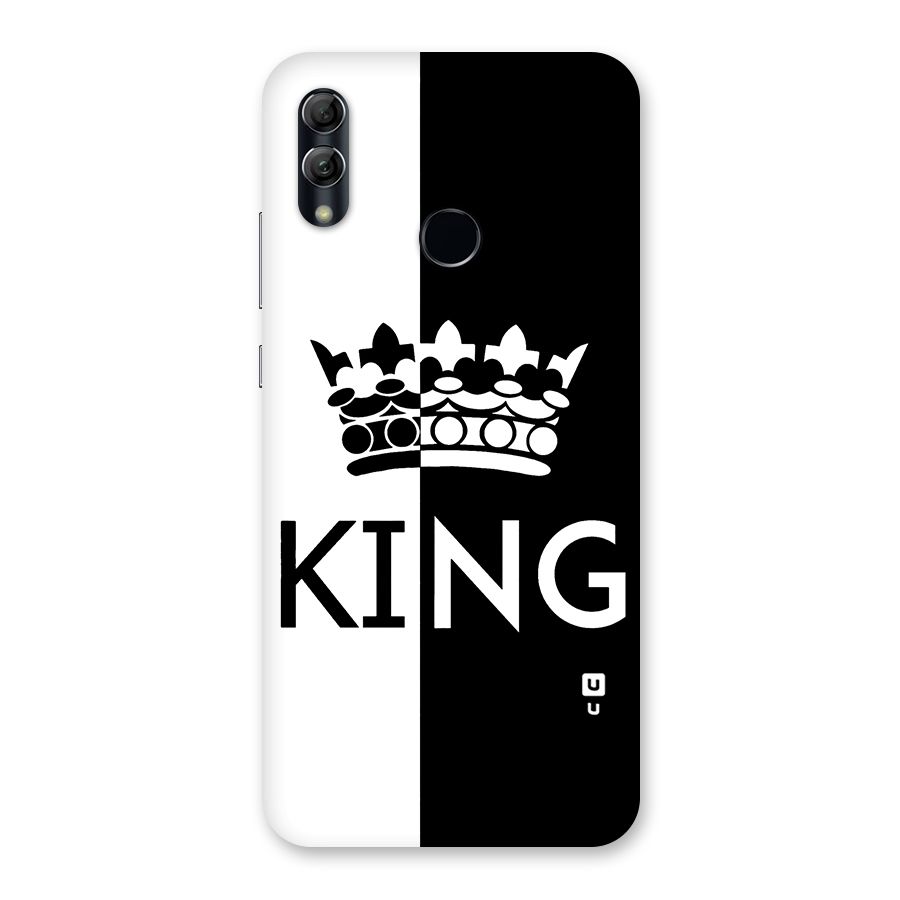 Aesthetic Crown King Back Case for Honor 10 Lite