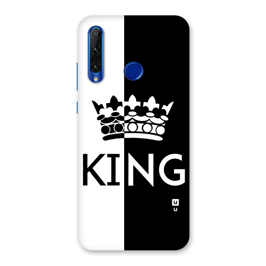 Aesthetic Crown King Back Case for Honor 20i