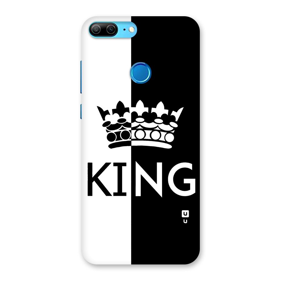 Aesthetic Crown King Back Case for Honor 9 Lite
