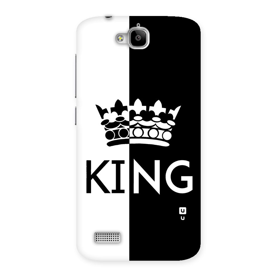 Aesthetic Crown King Back Case for Honor Holly