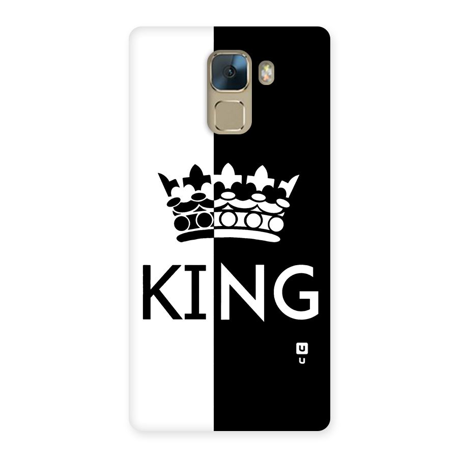 Aesthetic Crown King Back Case for Huawei Honor 7