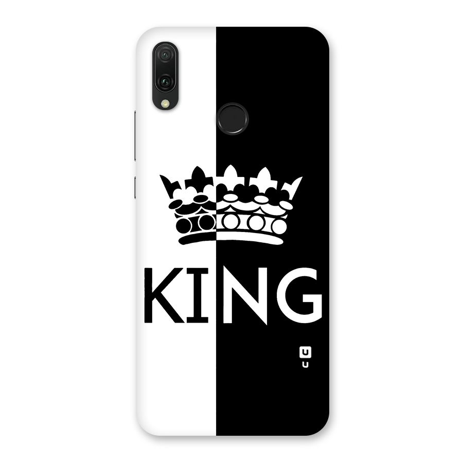 Aesthetic Crown King Back Case for Huawei Y9 (2019)