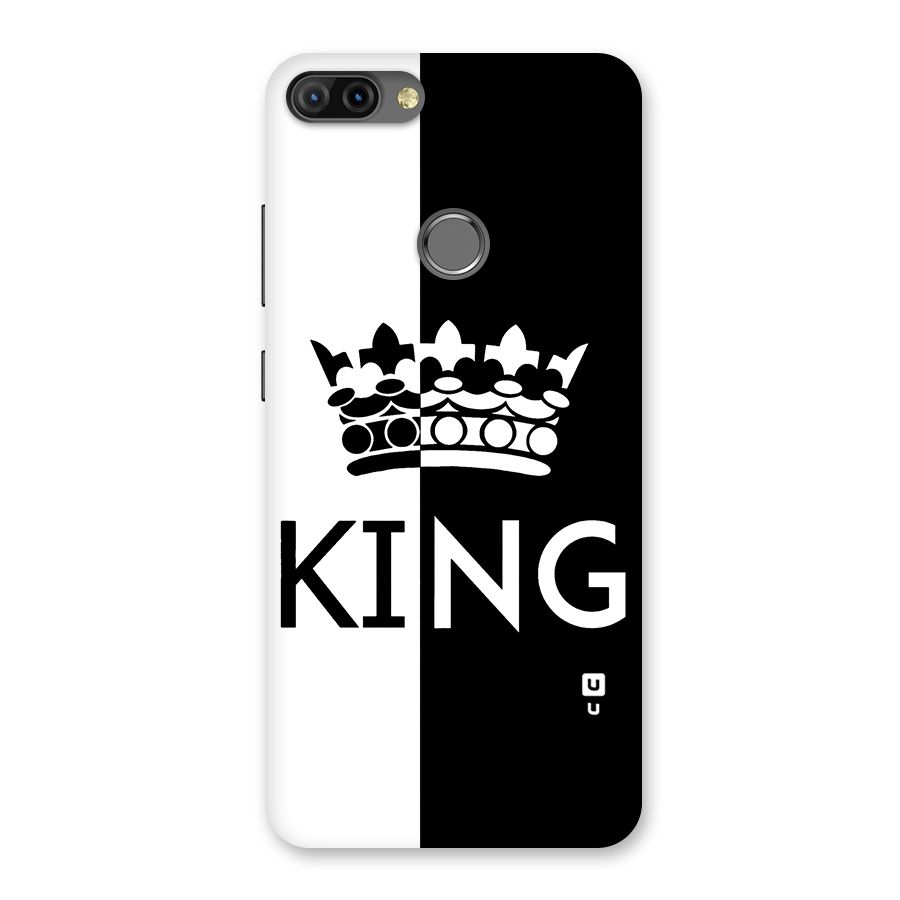 Aesthetic Crown King Back Case for Infinix Hot 6 Pro