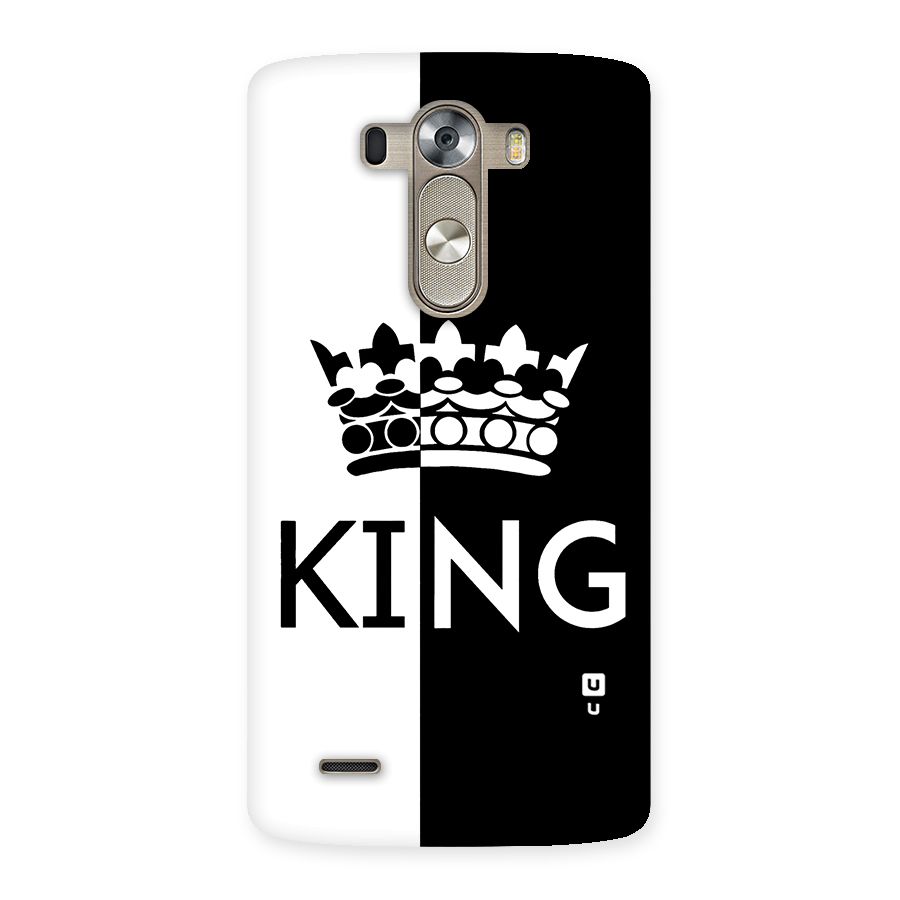 Aesthetic Crown King Back Case for LG G3