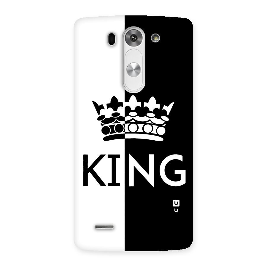 Aesthetic Crown King Back Case for LG G3 Beat