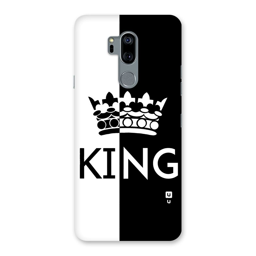 Aesthetic Crown King Back Case for LG G7