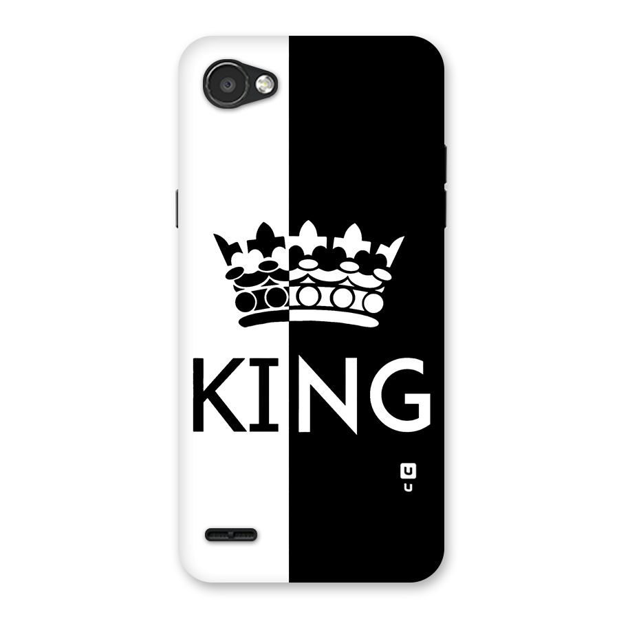 Aesthetic Crown King Back Case for LG Q6