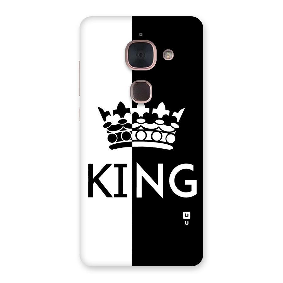 Aesthetic Crown King Back Case for Le Max 2