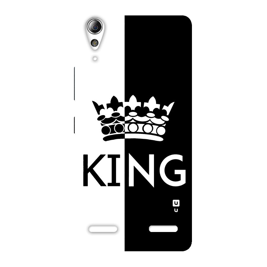 Aesthetic Crown King Back Case for Lenovo A6000 Plus