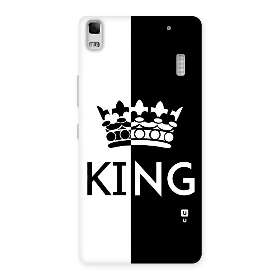 Aesthetic Crown King Back Case for Lenovo K3 Note