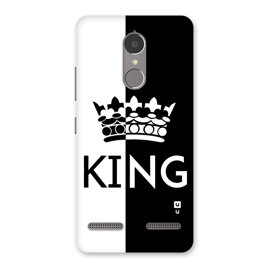 Aesthetic Crown King Back Case for Lenovo K6