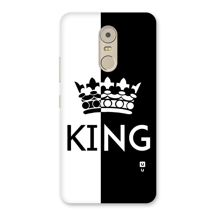 Aesthetic Crown King Back Case for Lenovo K6 Note