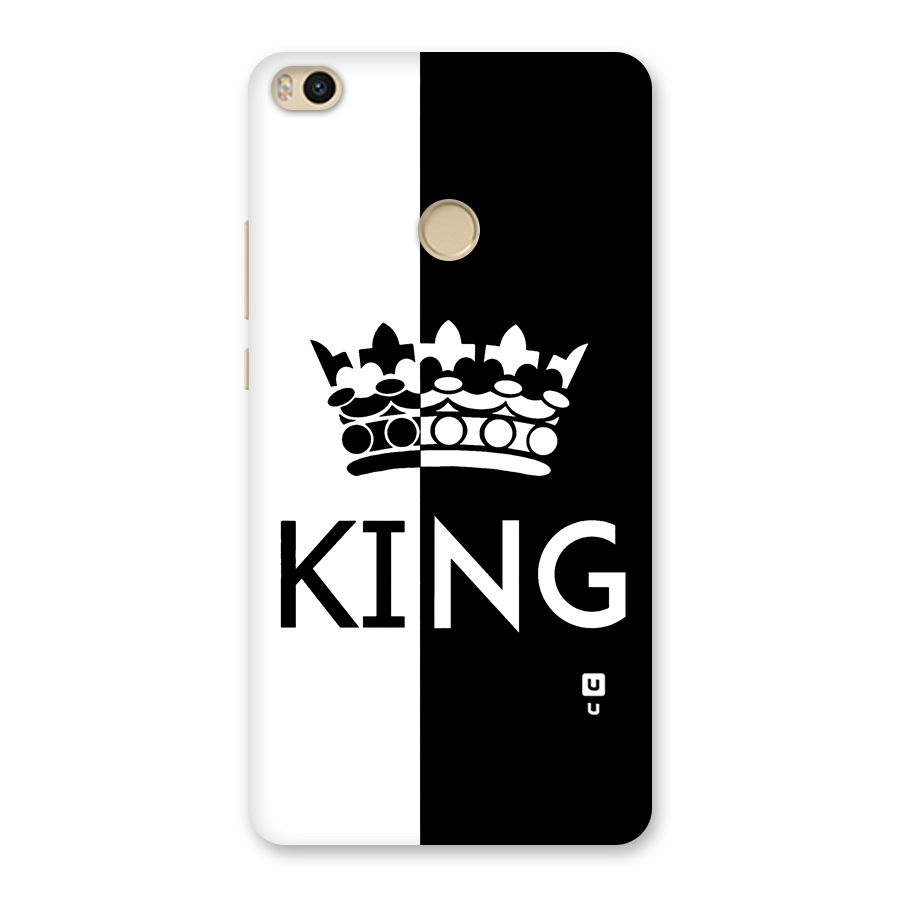 Aesthetic Crown King Back Case for Mi Max 2