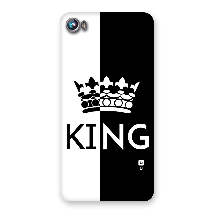 Aesthetic Crown King Back Case for Micromax Canvas Fire 4 A107