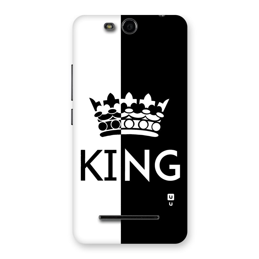Aesthetic Crown King Back Case for Micromax Canvas Juice 3 Q392