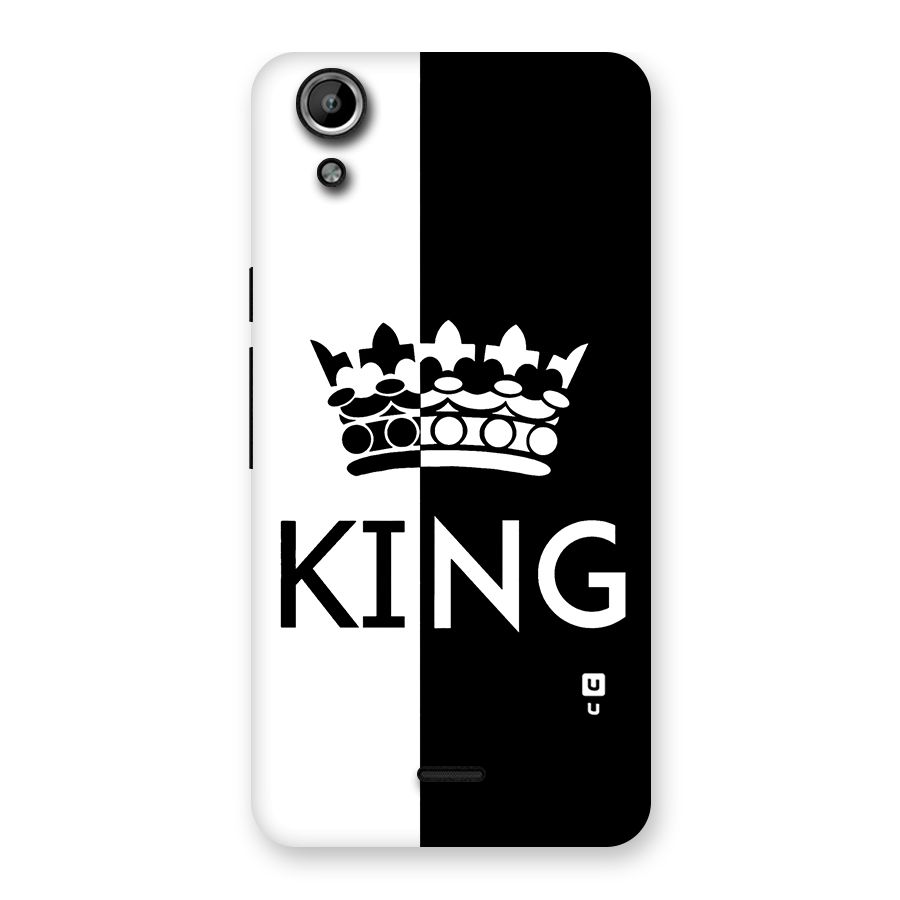 Aesthetic Crown King Back Case for Micromax Canvas Selfie Lens Q345