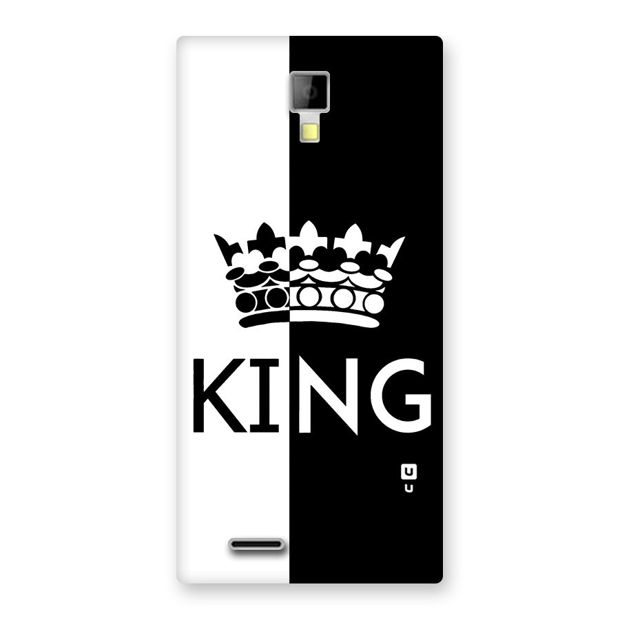Aesthetic Crown King Back Case for Micromax Canvas Xpress A99