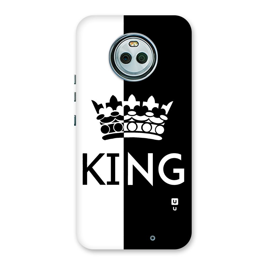 Aesthetic Crown King Back Case for Moto X4