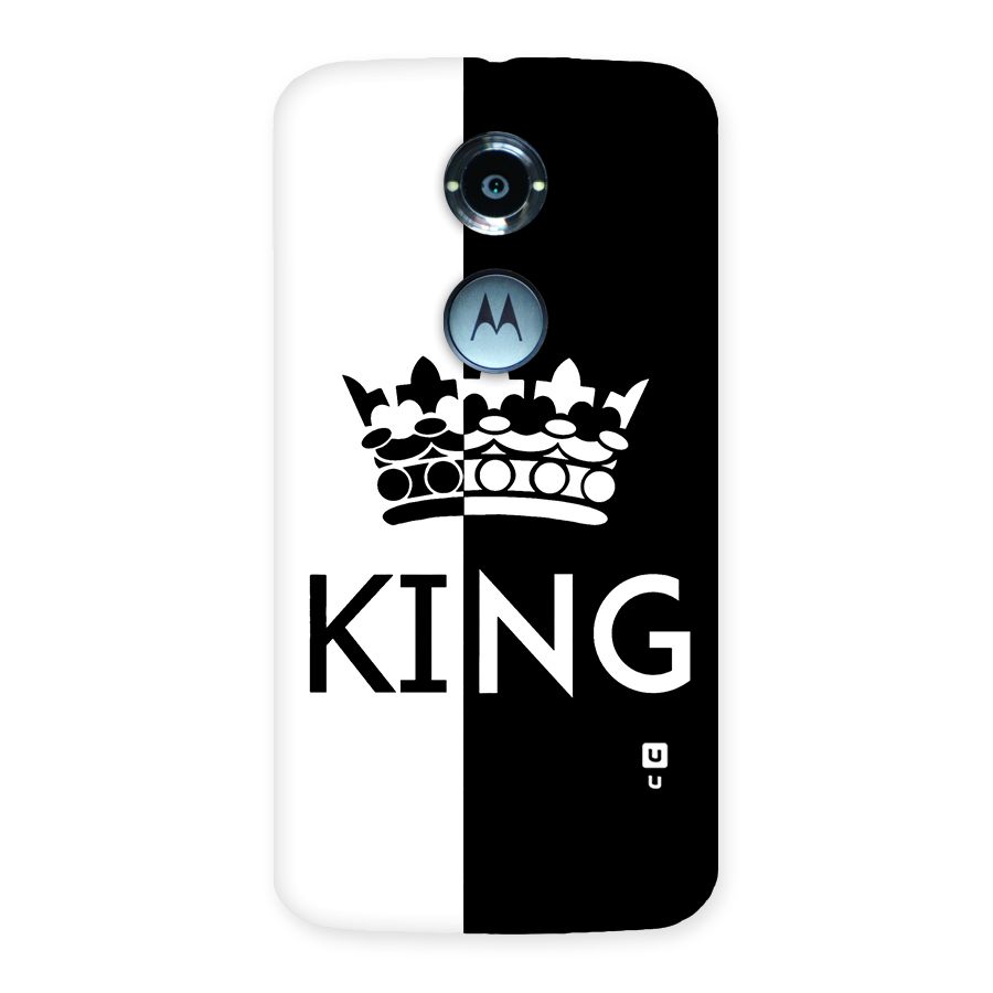 Aesthetic Crown King Back Case for Moto X 2nd Gen