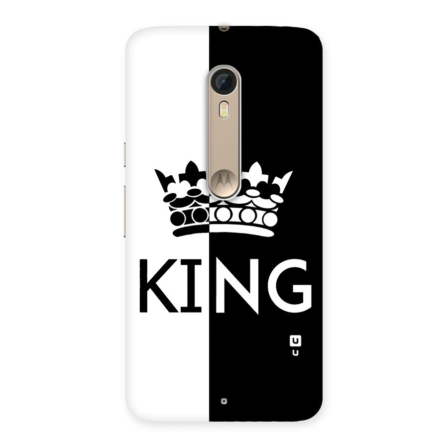 Aesthetic Crown King Back Case for Motorola Moto X Style