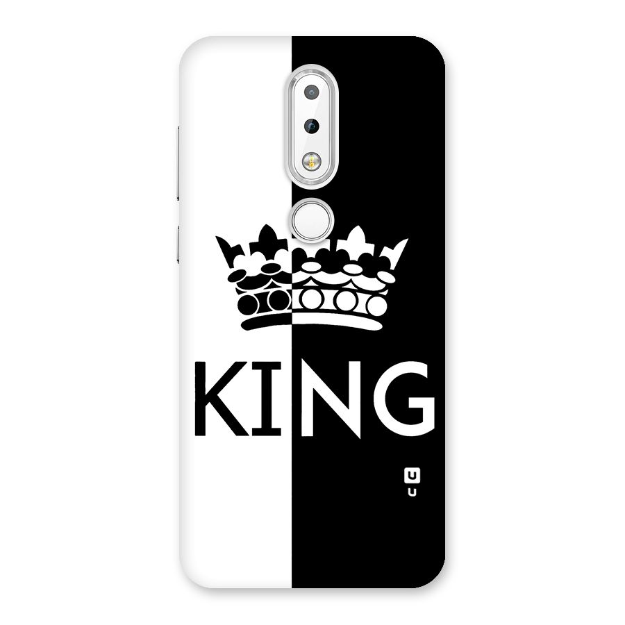 Aesthetic Crown King Back Case for Nokia 6.1 Plus
