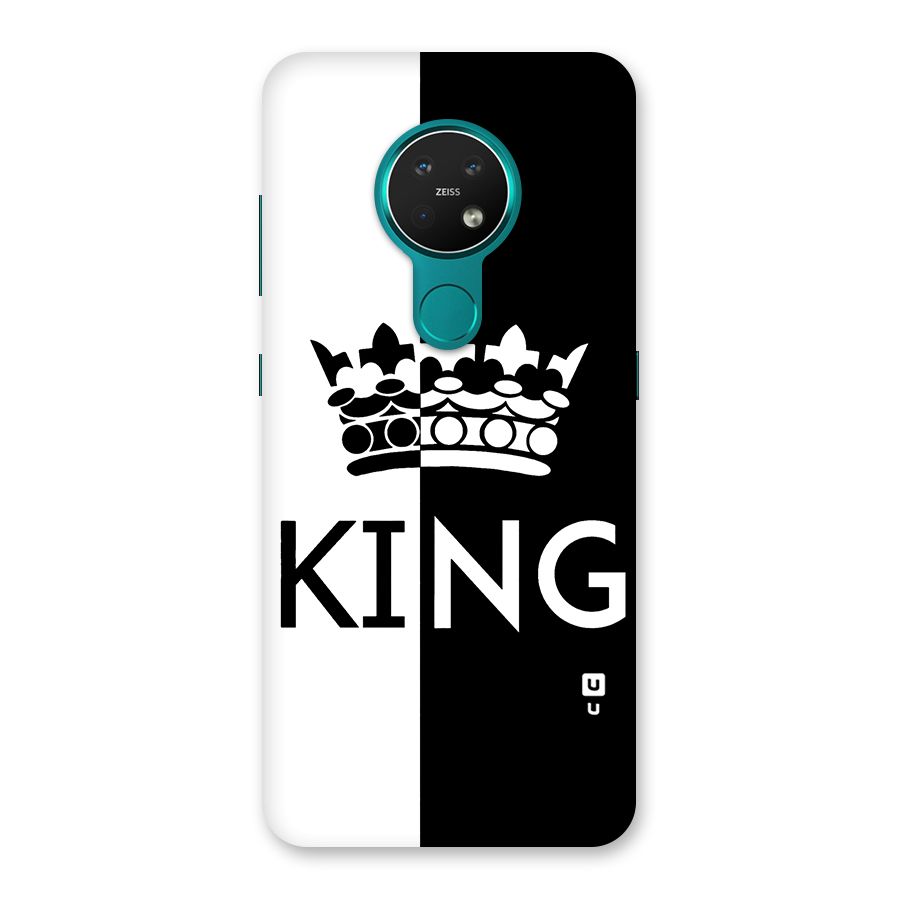 Aesthetic Crown King Back Case for Nokia 7.2