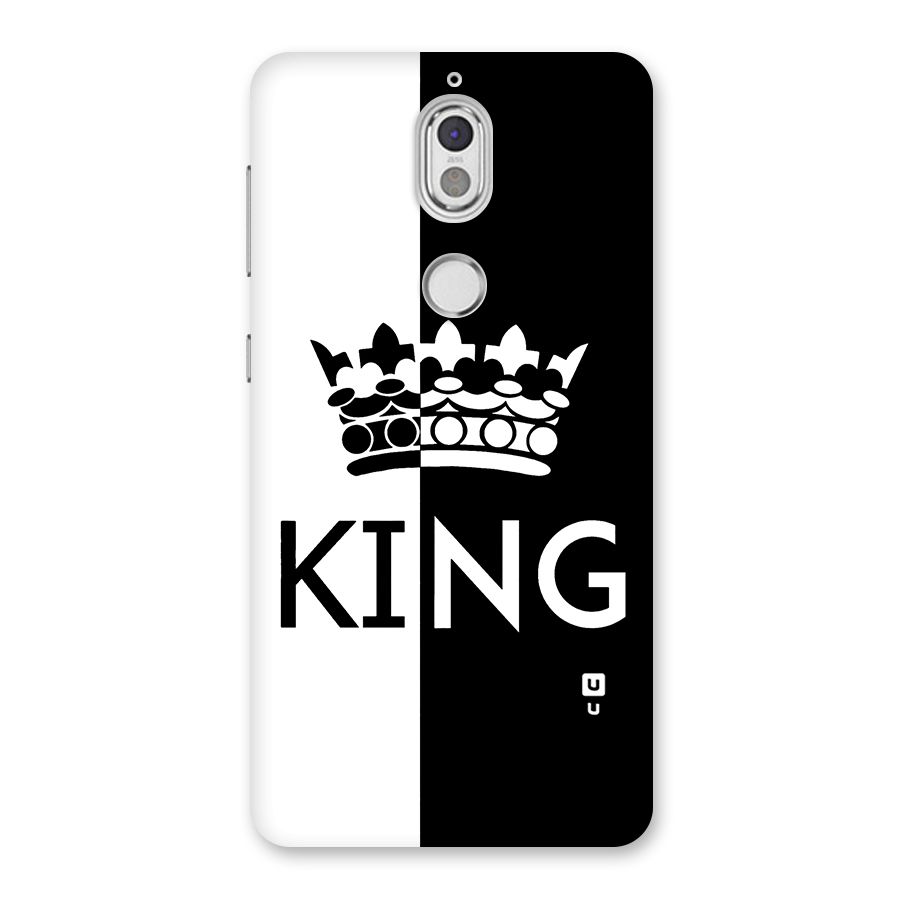Aesthetic Crown King Back Case for Nokia 7
