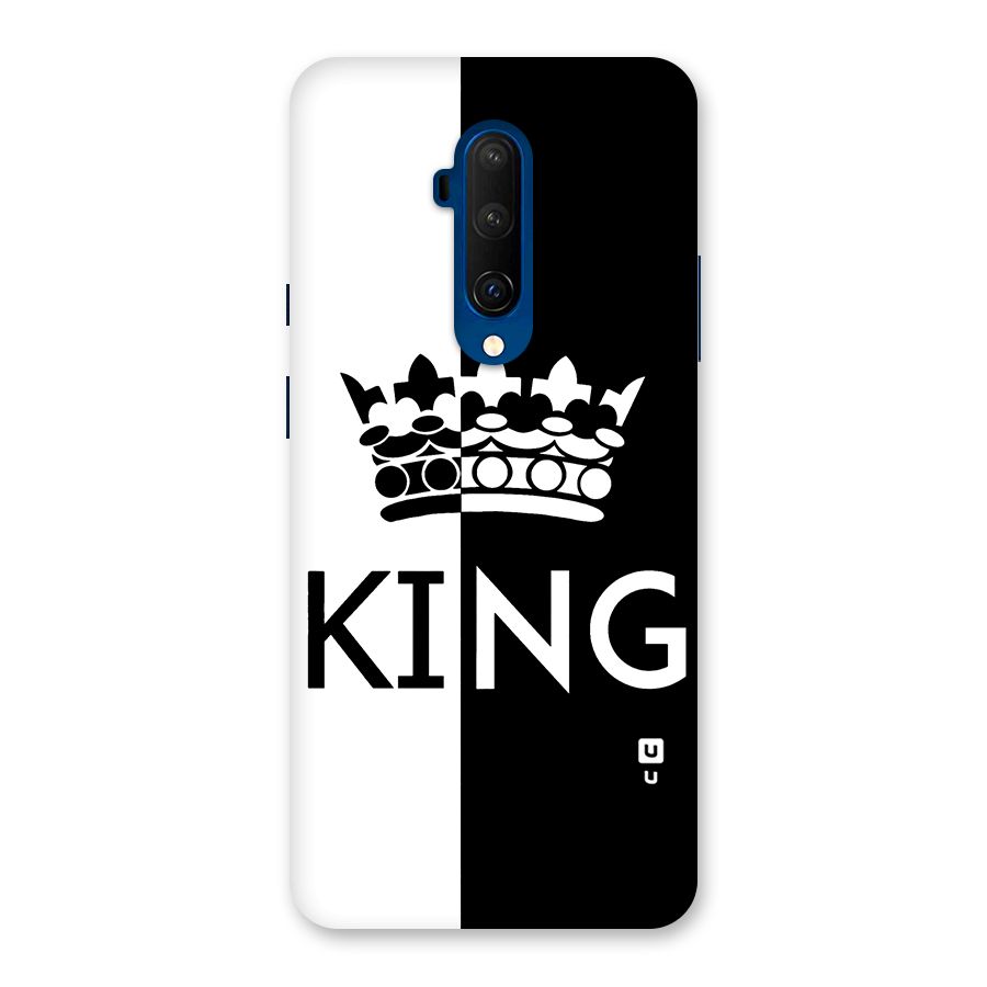 Aesthetic Crown King Back Case for OnePlus 7T Pro